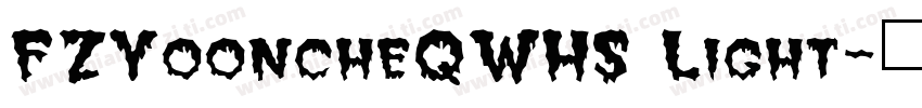 FZYooncheQWHS Light字体转换